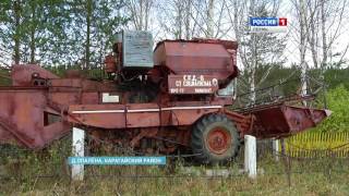 Серп, цеп и комбайн - народные «кормильцы» в музее сельхозтехники