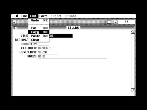Apple Macintosh - 1stBASE v1.01 by DeskTop Software Corporation