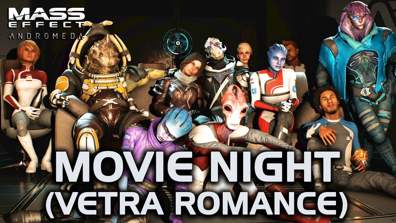 Mass Effect Andromeda - Movie Night (Vetra Romance) - YouTube