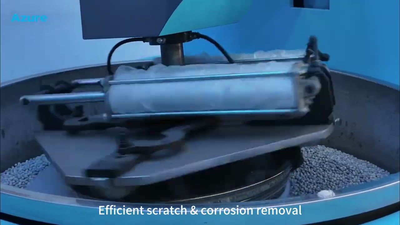 AZURE Automatic New Horizontal Rim Polishing CNC Machine Alloy Wheel Repair CNC Lathe Machine