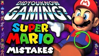 Mistakes in Mario Games - Did You Know Gaming? Feat. Dazz