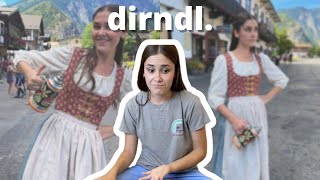 I Made a German Dirndl! Dress Making DIY