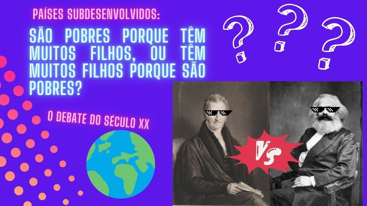 Teorias Demográficas II - Teoria NeoMalthusiana vs. Teoria Reformista