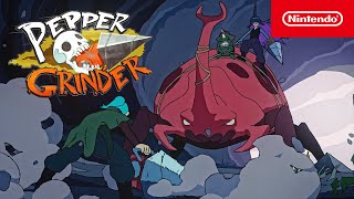 Pepper Grinder – Launch Trailer – Nintendo Switch