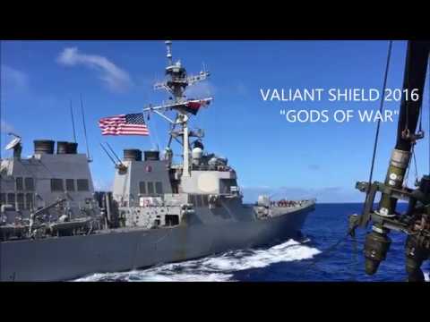 USNS RAPPAHANNOCK  "Gods of War" (Valiant Shield '16)