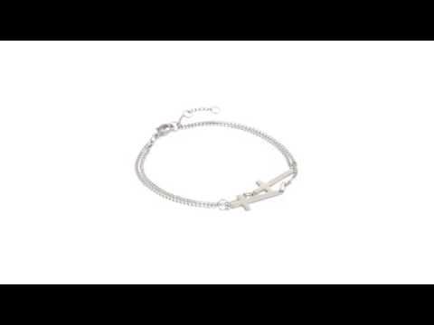 DSQUARED2 - Double Cross Bracelet  SKU:8744544