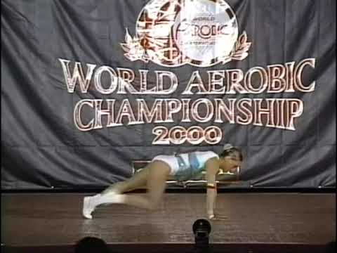 Giovanna Lecis (Italy) - 2000 ANAC World Aerobic Championship