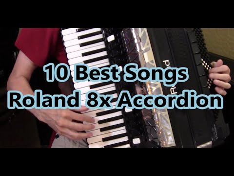 ~Roland 8x Accordion, 10 Best Songs, Dale Mathis