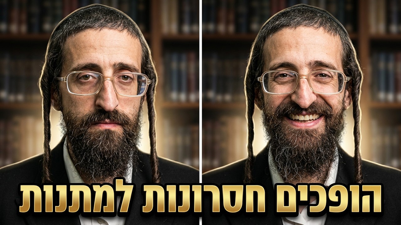 הרב אליעזר ישי איך לנצח את הייאוש ולהפוך חסרונות למתנות?