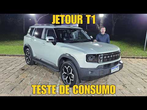 Avaliação: Jetour T1 - Teste detalhado de consumo