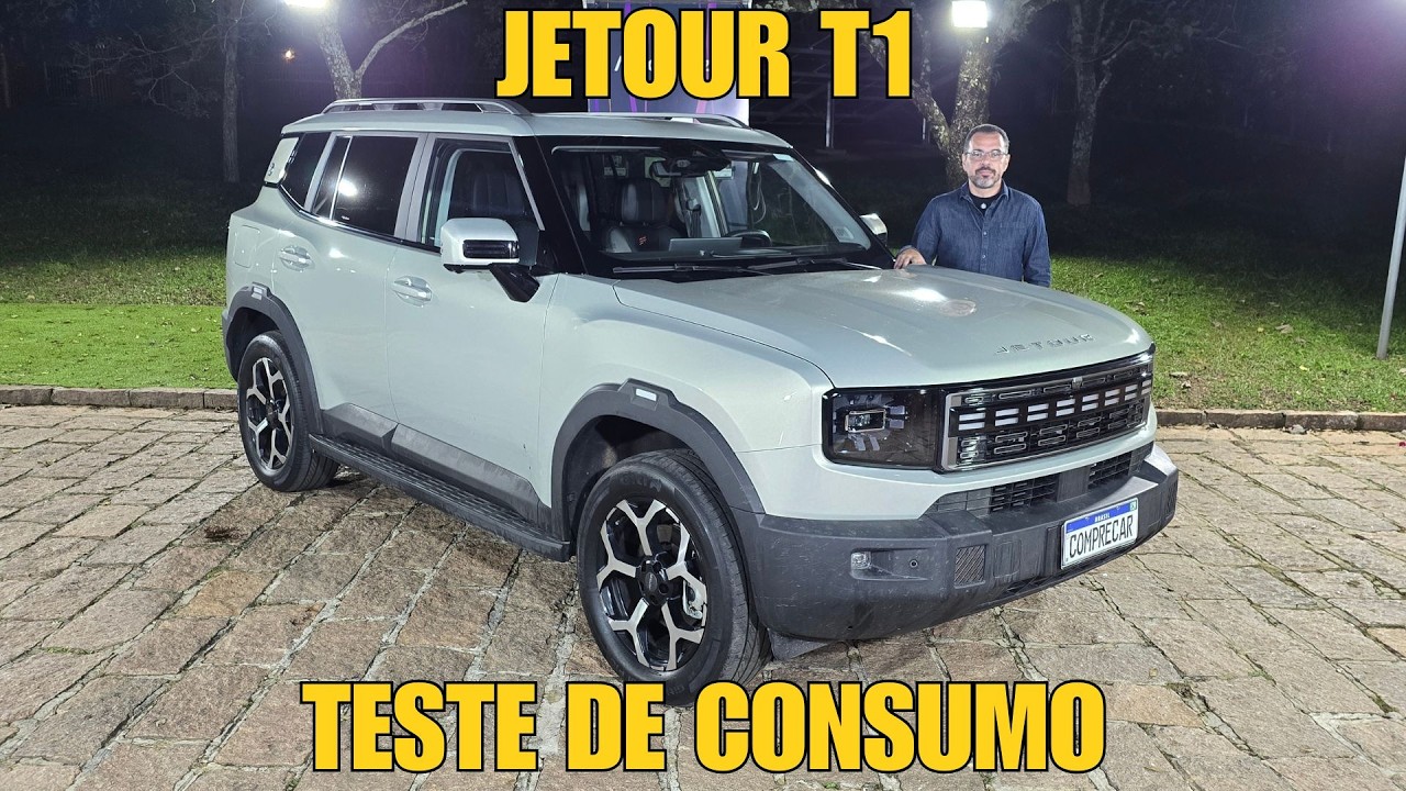 Avaliação: Jetour T1 - Teste detalhado de consumo