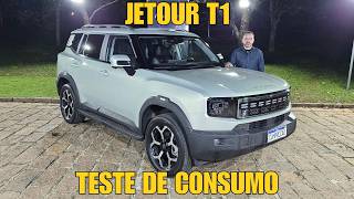 Avaliação: Jetour T1 - Teste detalhado de consumo