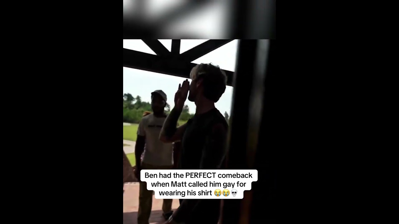 “now you homophobic” 🤣🤣🤣🤣 #bendadonnn #mattmathews #funny
