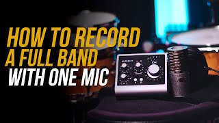 Full Band Cover Using 1 Mic + Audient iD4 | City Love | John Mayer