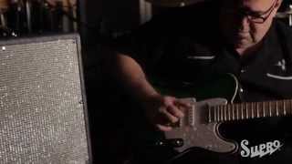 Video thumbnail for Matt Smith plays the Supro 1624T Dual-Tone 1964 Reissue Tube Amplifier by SuproUSA