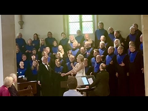 LET ME FLY Braut singt selbst das Solo (Gospelchor Rejoice, Song from Hans Christian Jochimsen)