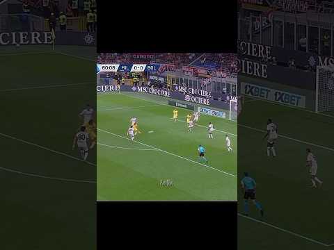 Modrić's first goal for Ac milan 🤩