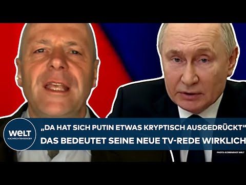 WLADIMIR PUTIN: "Da hat er sich etwas kryptisch ausgedrückt!" Das bedeutet seine neue Rede wirklich