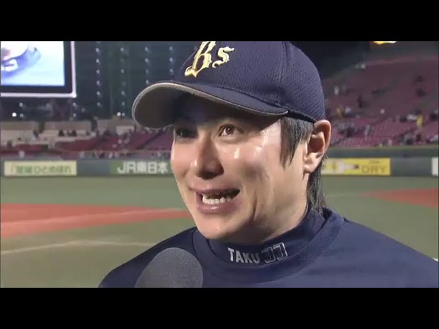 バファローズ・縞田選手ヒーローインタビュー 2014/9/30 E-Bs