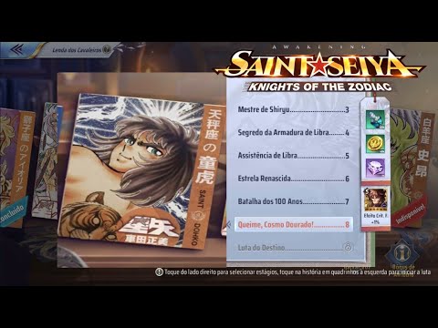 MANGÁ DO DOHKO PARTE 1-8 LENDA DOS CAVALEIROS - SAINT SEIYA AWAKENING
