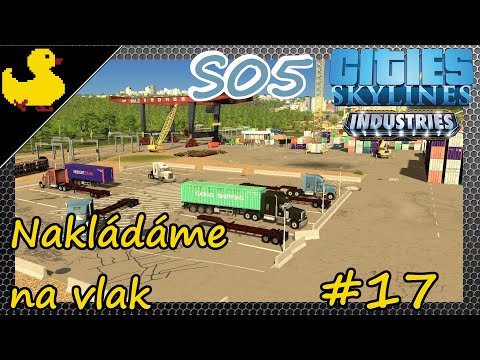 Nákladní nádraží - Cities Skylines Industries CZ S05E17