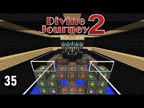 Divine Journey 2: Ep35 - Demonic Will & Life Essence Automation! Modded Minecraft