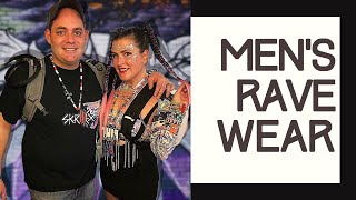 Men's Festival Fashion - My Husband's Rave Closet Reveal