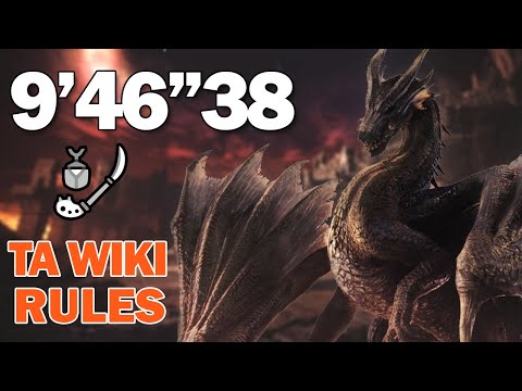 [MHWI] Fade to Black (Fatalis) | Insect Glaive 9'46''38 | TA Wiki Rules