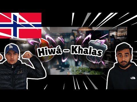 DET ER KHALAS!! Reacting Til Hiwá - Khalas (prod. by PVCIFY)