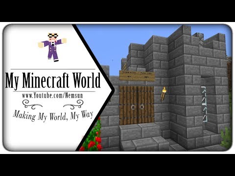 [Lets Play] My Minecraft World - E06: Aggro Mob Police Station