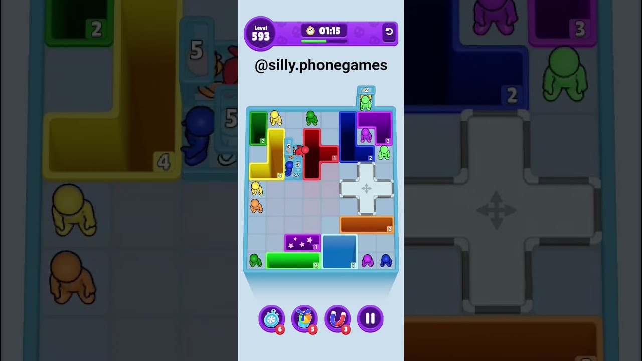 Drop Away Level 593 Walkthrough Solution