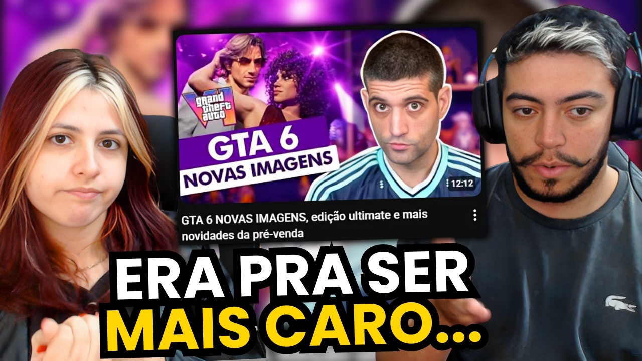GTA 6 NOVAS IMAGENS, edição ultimate e mais novidades da pré-venda | REACT
