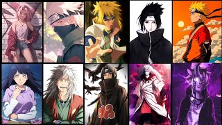 Naruto Characters 4K Wallpaper Photos | N.S all Characters wallpaper Photos | Naruto, Sasuke, Sakura