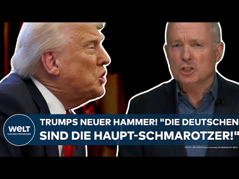 USA: "Die Deutschen sind die Haupt-Schmarotzer!" Trumps neuer Hammer! Zoll-Schock bei Import-Autos!