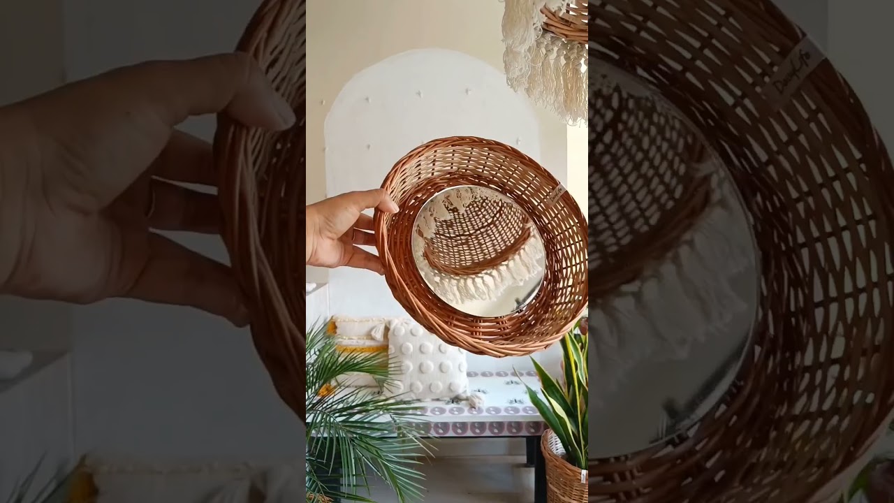 Creating a Green Oasis: Beautiful Wicker Planters and Wall Baskets from @daisylife.in