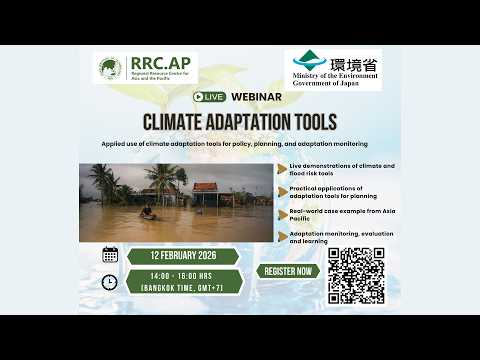 Webinar on Leveraging Adaptation Tools for Enhanced Climate Resilience