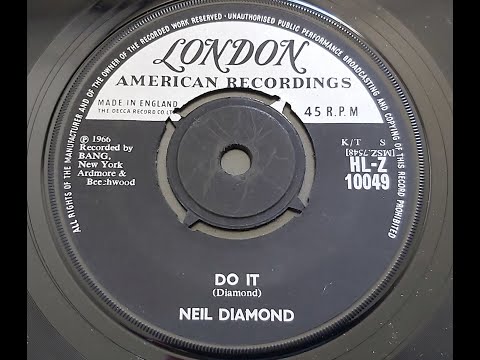 Neil Diamond 'Do It'  1966 45 rpm
