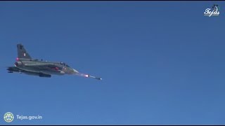 LCA Tejas Fires Derby Missile