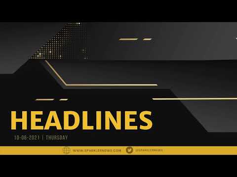 Sparkler News:JUNE-10-2021 | Daily News | Latest News | English News | Daily Top 20 News | 6 PM News