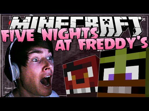 FIVE NIGHTS AT FREDDY'S | INSANE Jumpscares! | Minecraft