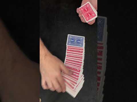 Simple Double Color Change - Magic Card Trick #magic #shorts #tutorial