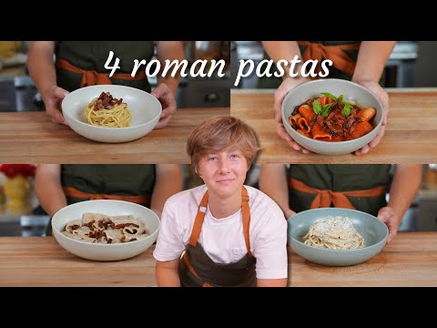 4 Roman Pastas!
