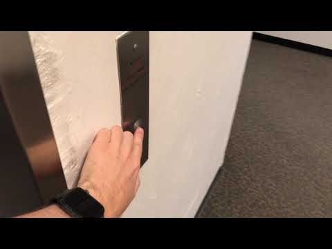 4K 30fps: Schindler Traction Elevators At MIT Samuel Tak Lee Building - Cambridge, Massachusetts