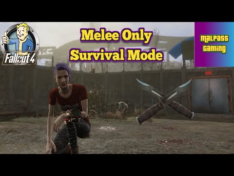 Can You Beat Fallout 4 Survival - Atom's Judgement - Melee Weapons Only Part 23