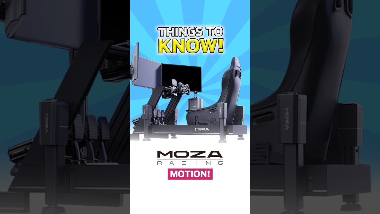 Everything to know about Moza's New Motion Platform