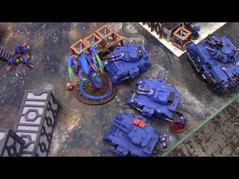 2000 point Tyranids vs Ultramarine Primaris Warhammer 40,000 Battle Report