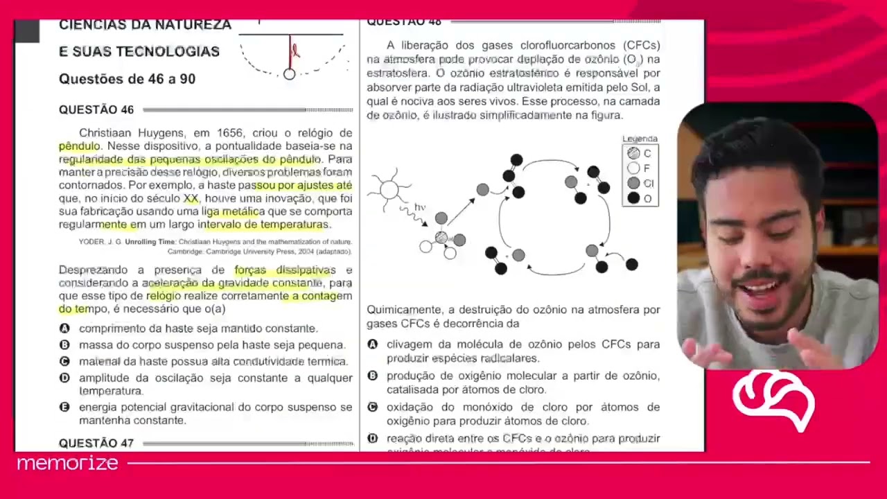 Resolução em Vídeo — Questão 46 ENEM 2014