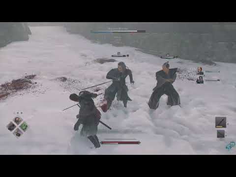 Ch.1 final double boss in solo midnight Rise of the Ronin