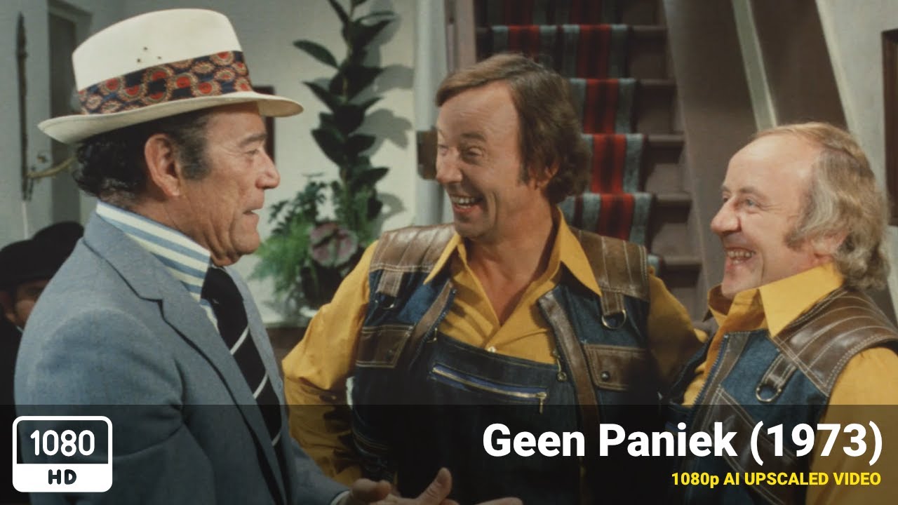  Geen Paniek (1973) [1080p HD AI Upscaled]