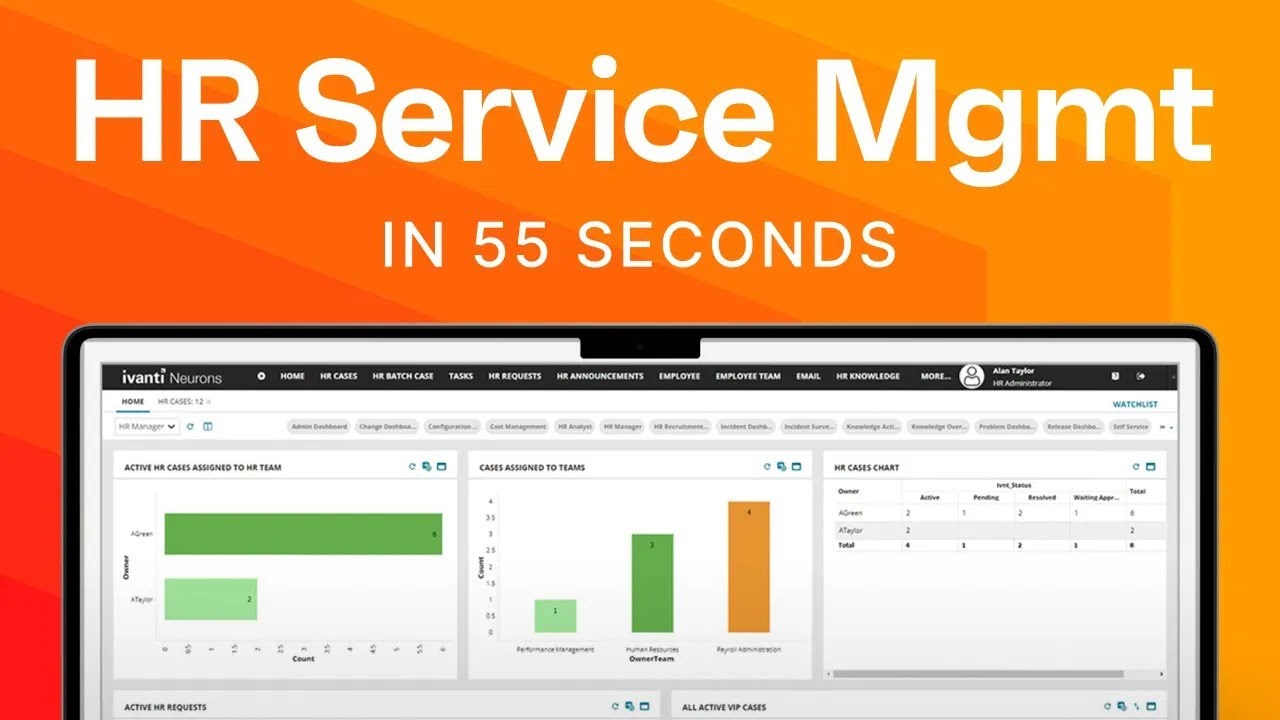 Ivanti Neurons for HR: Extending Service Management to Human Resources